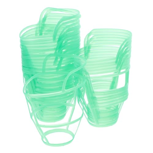 ORFOFE 20個 プラスチック製 点滴ボトルカバー 生理食塩水ボトル用ネットカバー 絆まり防止 メッシュ 掛け式 家 および 病院使用