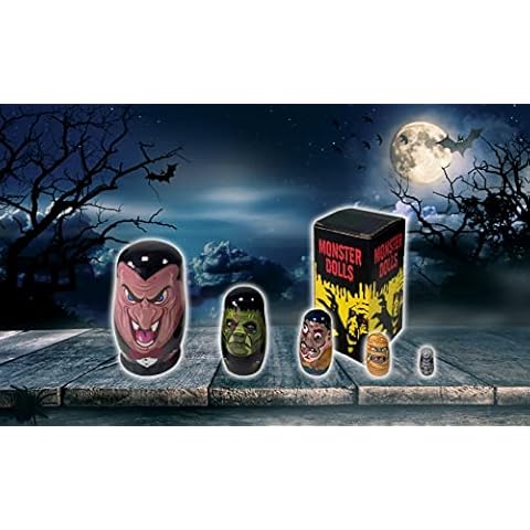 Tile Sticker Company Halloween Nesting Dolls Set Cover