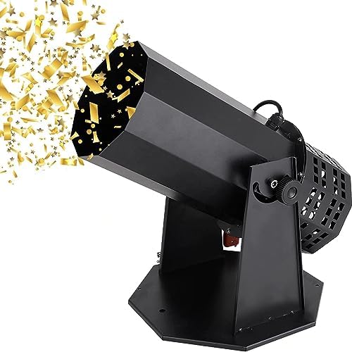 Machine à confettis 1500W à angle réglable pour grand jet de scène de 5 mètres
