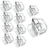 auaurly 10 PCS Rimless Aquarium Clips for 1/8