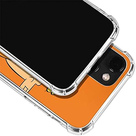Skinit Clear Phone Case Compatible with iPhone 13 Mini - Officially Licensed The Flinstones Fred Flintstone Design