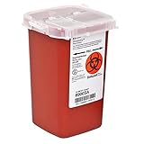 Sharps Container 1 quart capacity Pack of 100 Country of origin: United States