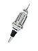 Godinger Empire State Bottle Stopper, Nickelplate