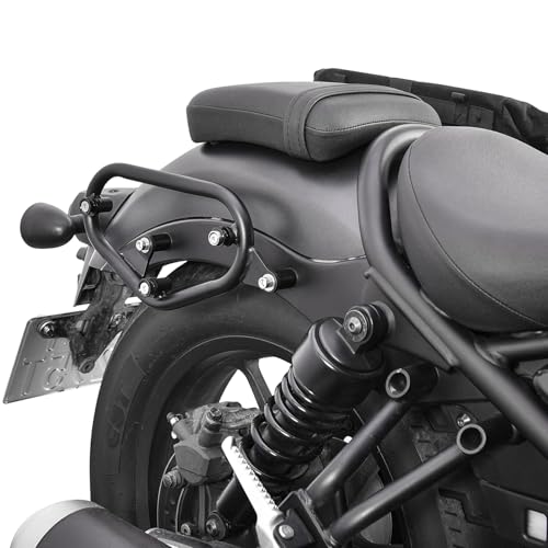 Soporte Lateral para Alforjas de Motocicleta Compatible Rebel 500 y 300 miniatura 2