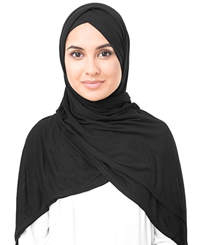 Image of Silk Route InEssence New Viscose Lycra Jersey Scarf Ladies Wrap Large Hijab