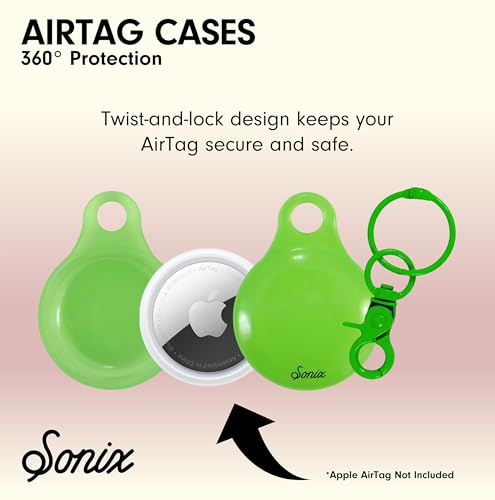 Funda AirTag Sonix rígida con llavero de alta resistencia para proteger tus llaves 3