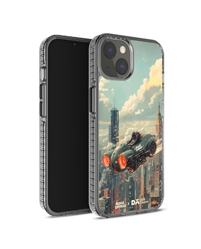 Image of DailyObjects Legend of The Sky Stride 2.0 Magnetic Case Cover Compatible with iPhone 15 | Wireless Charging Slim Back Cover | 2 Layer Edge Protection & Shockproof