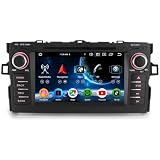 Android 16 8-Core 2.2GHz CPU 4GB+64GB Autoradio CarPlay & Android Auto per Toyota Auris E15 Lettore DVD Supporta Bluetooth 5.0 GPS Navigatore Auto WiFi 4G DSP RDS Canbus IPS Schermo Tattile