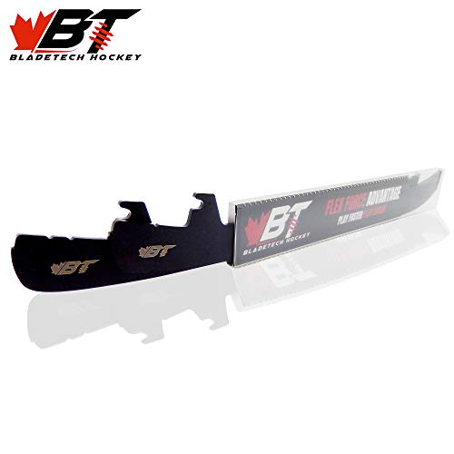 Bladetech Hockey - Replacement Skate Blades For Bauer Vertexx Edge Holder (Goalie) - Black Armour #TOP1