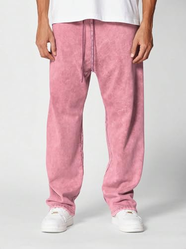 Image of GRECIILOOKS Men's Loose Mid Rise Track Pant | Trouser Pant | FIT | Baggy | Stylish Track Pant