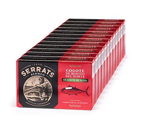 Conservas Serrats - Cogote de Bonito del Norte en Aceite de Oliva - Lata de 115g