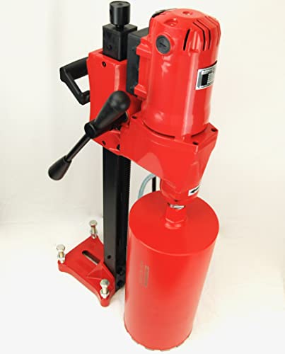 Bluerock Model 8Z1 Core Drill + 2 Diamond Wet Bits Package Deal Concrete Coring Rig Kit Up To 8" Od #TOP5