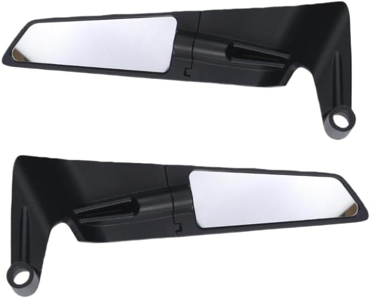 Motorcycle Mirrors Stealth Winglets Mirror Kits To Rotate Adjustable Mirrors Compatible With MT03 MT07 MT09 MT10 XMAX S1000R
