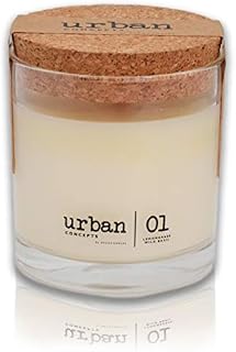 DecoCandleS Urban Concepts Tranquility - Lemongrass & Wild Basil - Highly Scented Candle