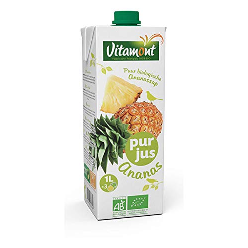 Vitamont - Pur Jus D'Ananas Tetra 1L - Unité