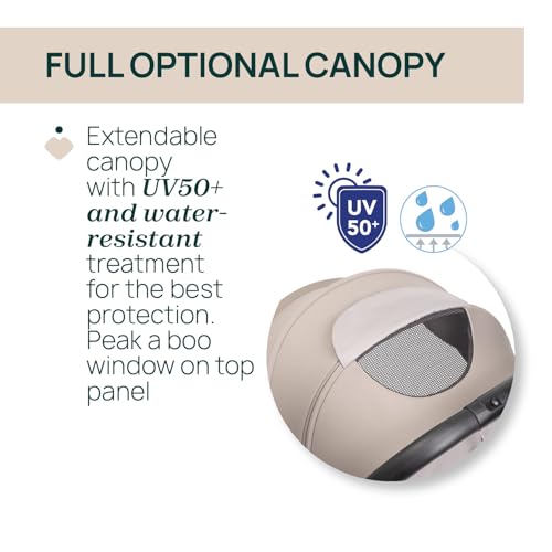 Chicco Silla de Paseo Ligera Taormina, Desde nascimiento hasta 22 Kg, Carrito Bebé, Plegado con una sola mano, Compacto y Ligero, Capota con Protección UV50+, Respaldo Ajustable y Reclinable, Beige - imagen 8