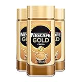 nescafe gold crema test Der Sinnliche Instant-Kaffee NESCAFÉ Gold Crema, löslicher Kaffee, 200g Glas, 3er Pack