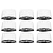 Operitacx Cake Boxes Cake Container 10Pcs Plastic Cake Carrier Clear Cake Box Dessert Keeper Bread Saver Cupcake Cake Slice Holders Container Cheesecake Dome Cover Box Cupcakes