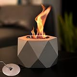 Tabletop Fire Pit, Table Top Fire Pit Bowl, Home Smores Maker, Alcohol Fireplace for Table & Festiva