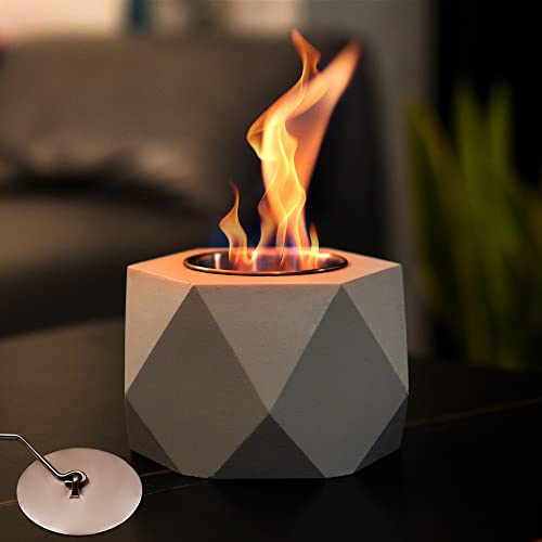 Tabletop Fire Pit, Table Top Fire Pit Bowl, Home Smores Maker, Alcohol Fireplace For Table & Festival Decor, Indoor & Outdoor Use #TOP21