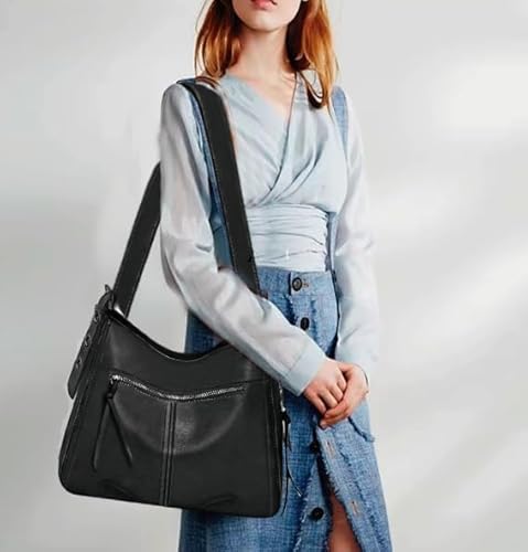 Bolsa Grande Feminina Estilosa de Ombro e Transversal Completando seu Look do Dia a Dia Trabalho Pas