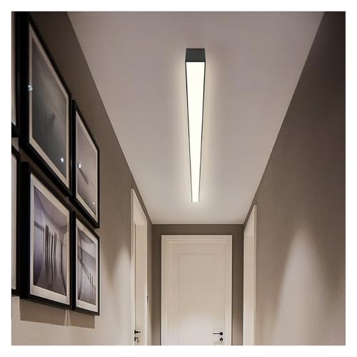 Lámpara de techo lineal LED empotrada para iluminar pasillos largos 4