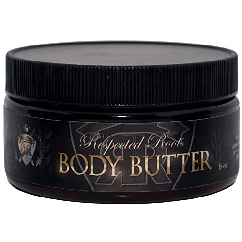 Respected Roots Natural Body Butter (8oz) - Refreshing Dry Skin & Body Moisturizer That Smells Irresistible! - Shea Butter Cream for Anti Aging, Wrinkles, Pregnant Women - Moisturizing Lotion Rub