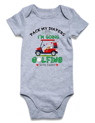 UNIFACO Baby Golf Outfit & Dad Announcement Pack