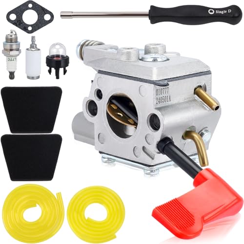 WT-628 Carburetor for Craftsman Poulan 32cc Gas Trimmer Pole Pruner Carb Replace 530071637 530071636 530071565 Grass Trimmer Pole Pruner Weed Eater Carburetor