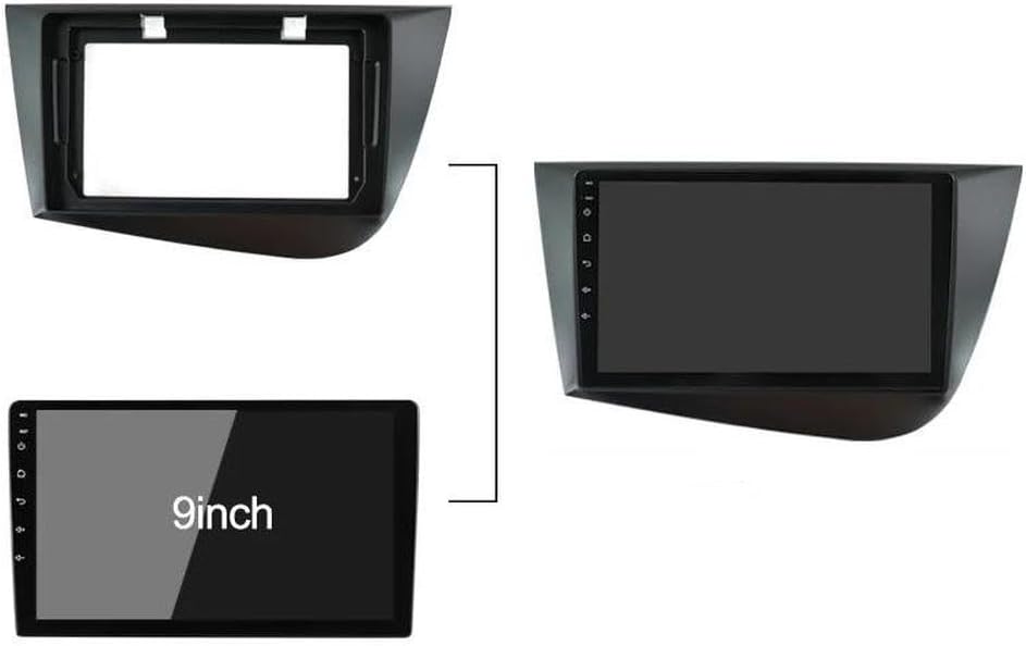Body Kitting 9-inch Car Radio Player Installation Frame For Seat Leon 2005-2012