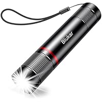 Blukar LED Torch Rechargeable, 2000L Super Bright Adjustable Focus Flashlight, 4 Lighting Modes, Long Battery Life, Waterproof Pocket Size Torch for Power Cuts, Emergency, Camping, Hiking, Outdoor