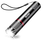 Blukar LED Torch Rechargeable, 2000L Super Bright Adjustable Focus Flashlight, 4 Lighting Modes, Long Battery Life, Waterproof Pocket Size Torch for Power Cuts, Emergency, Camping, Hiking, Outdoor