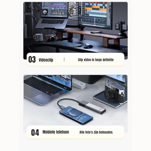 Boîtier M.2 NVMe SSD compact pour travailler en déplacement USB C - 6