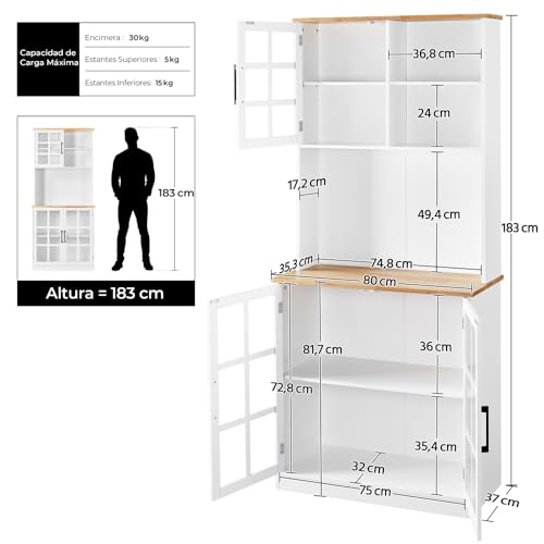 Mueble de cocina para solucionar la falta de espacio alacena estrecha profunda con cajones 4