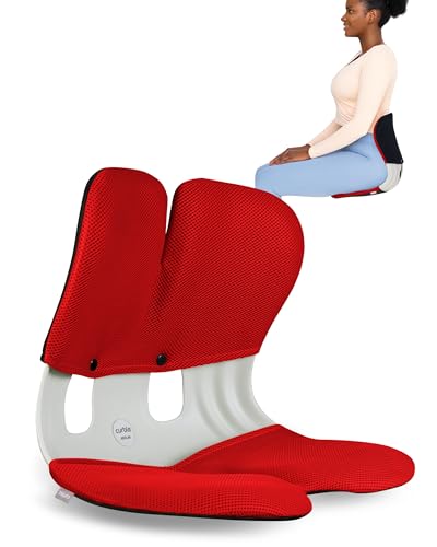 Curble Grand Lumbar Support Cover Set for Office Chair