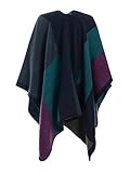 cashmere poncho lila Etwa 110cm (Schulter bis Saum)