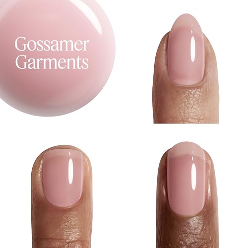 Gel by Essie Nagellack, langanhaltender Nagellack mit glänzendem Finish, Professionelle Nagellackfarbe, Maniküre ohne UV-Licht & bis zu 15 Tage Halt, Farbe: Nr. 505 gossamer garments, Rosa