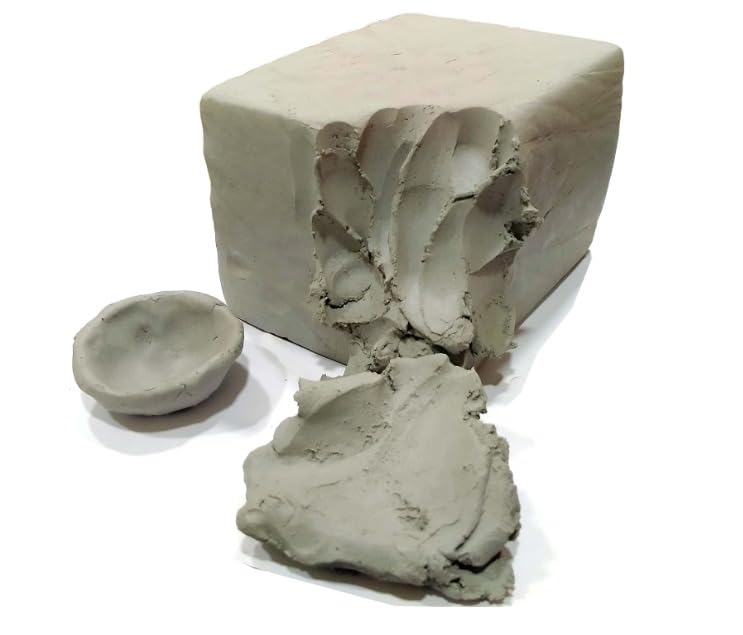 Ibhanan Namah Sculpting Clay (Shadu Mati) - Organic Eco-Friendly Air Dry Clay for Kids and Adults, Safe Non-Toxic Sculpting, Modeling, Pottery, Ganesha, and Jewelry Making (1Kg)-image-19