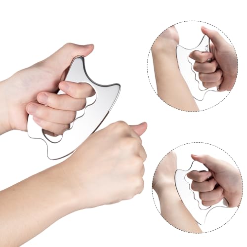 Moikiwi GS002 Gua Sha Tool, Stainless Steel Muscle Massage Tool thumb #6