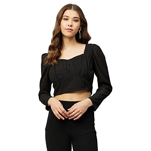 Image of Carlton London Women's Polyester Regular Fit Blouse