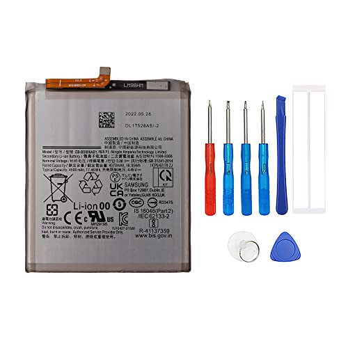 SWARK New Rechargeable Battery EB-BS906ABY Compatible with Samsung Galaxy S22+ 5G S22 Plus 5G SM-S906 with tools