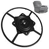 Racfenick 27 inch Recliner Swivel Ring Base Replacement with Plate,Heavy Duty Furnitures Sofa Chair Swiveling Bottom Parts (27 inch)