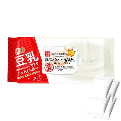 Sana Nameraka Honpo Soy Milk Isoflavone Moist Facial Sheet Mask N 32 sheets...