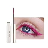 RoseFlower Waterproof Color Mascara Eyeliner Charming Longlasting Mascara for Eyelash Eye Makeup -...