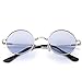 Menton Ezil Sexy Hippie Retro Lennon Style Small Round Eyewear Polarized Sunglasses UV400 for Mens Womens Driving