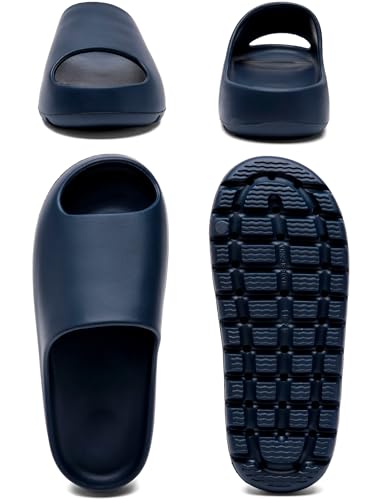 Image of Cloud Slides for Women Men, Unisex Recovery House Slides Indoor Outdoor, Waterproof Shower Shoes for Bathroom, Womens Mens Walking Sandals Comfortable