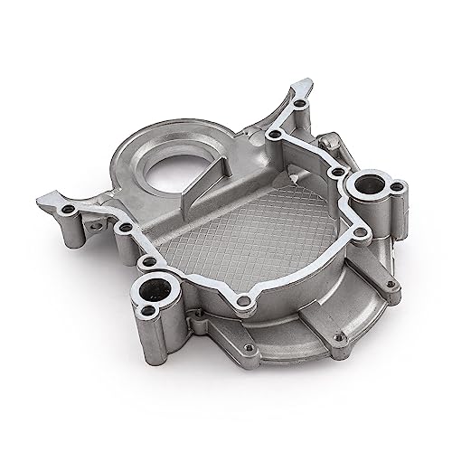 Image of Aluminum Timing Chain Cover For 1966-1984 Ford 289 302 351 Windsor | Fits 1966-1984 Ford Mustang E-100 Econoline Lincoln Versailles Mercury Comet. Replace 635-107 D20Z6019A. Non EFI design.