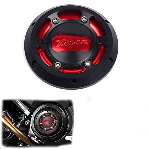 Schutzkoffer Für Yamaha TMAX 500 2004 2005 2006 2007 2008 2009 2010 2011 2012 Motorrad Motor Schutzhülle Seitenkoffer Slider Guard Stator Zubehör(Red TMAX)