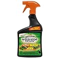 Spectracide Weed Stop For Lawns Plus Crabgrass Killer, Ready to Use, Kills Weeds, Not The Lawn, 32 fl Ounce