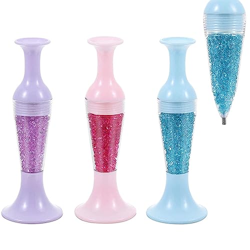 Diamond Painting Zubehör Stifte 3 Stück 5D Diamond Painting Stift Zubehör 5d Diamant Malerei Werkzeuge 5D DIY Diamond Painting Zubehör Stift Zum Malen, Basteln, Diy-Nagelkunst, Vasenform